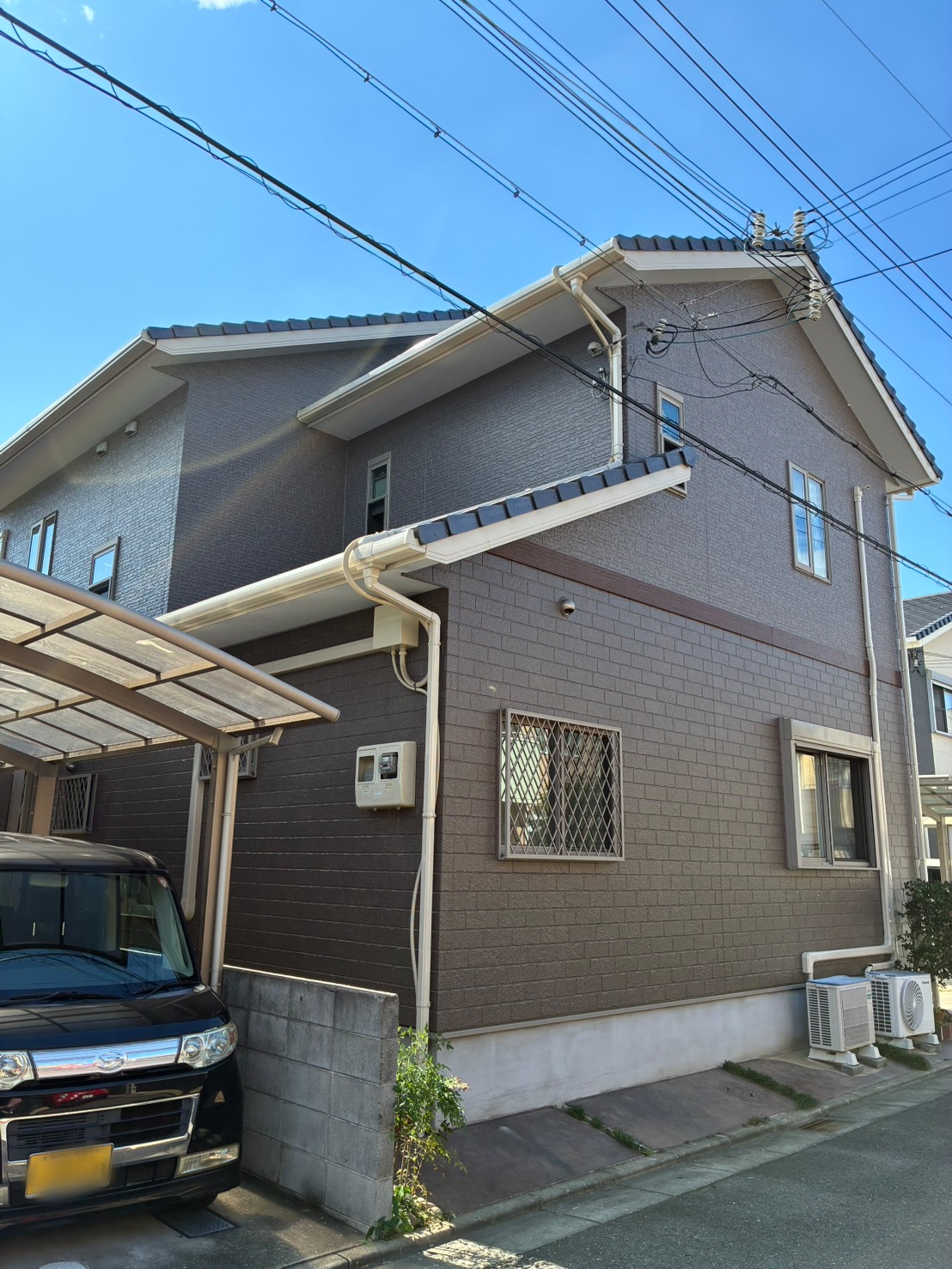 Ｒ8年10月17日　和歌山市/Y様邸　壁/ダイヤカレード　DK-1108 DK-1105 DK-1102